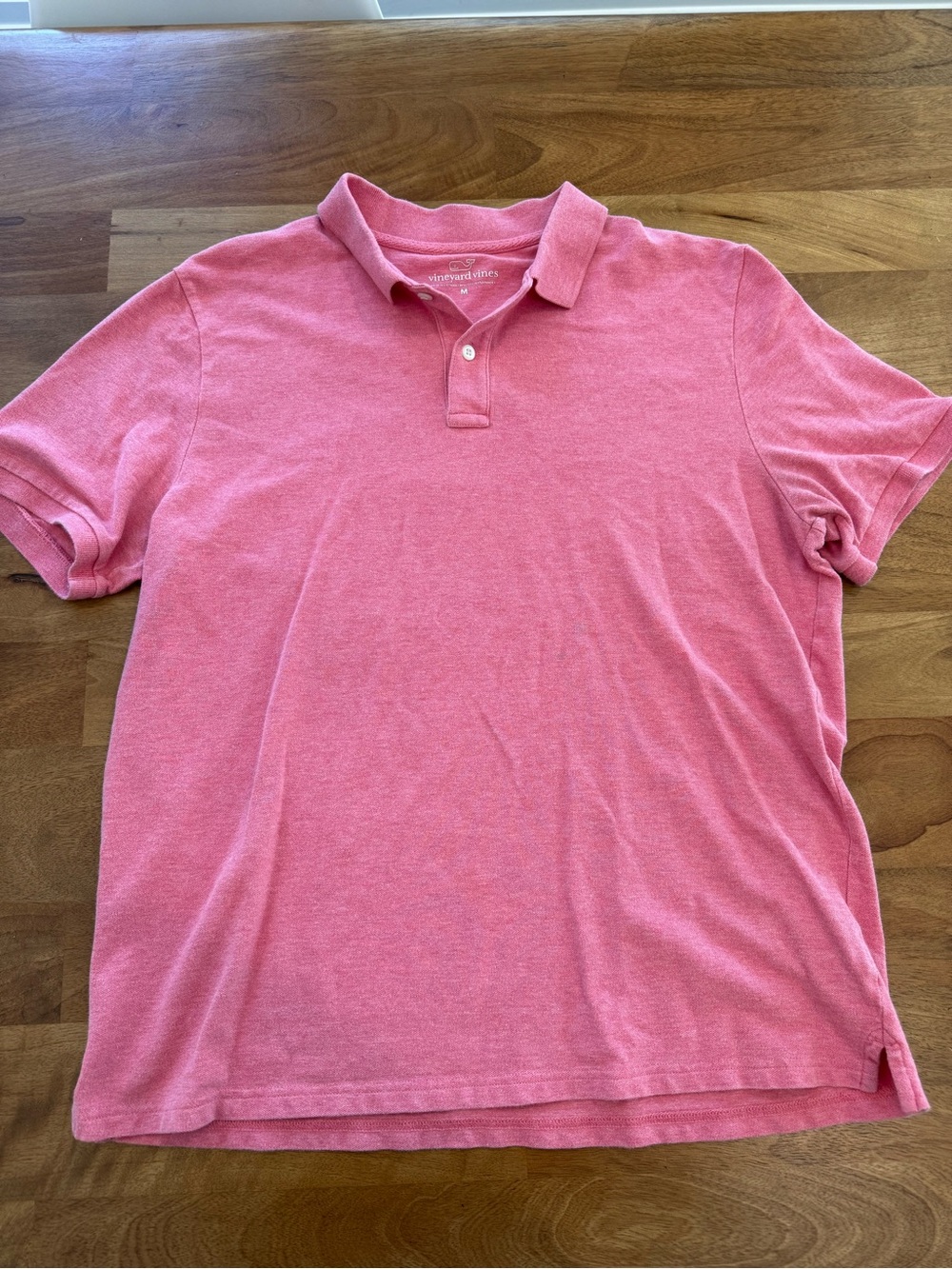 Vineyard Vines Men's Coral Pink Polo